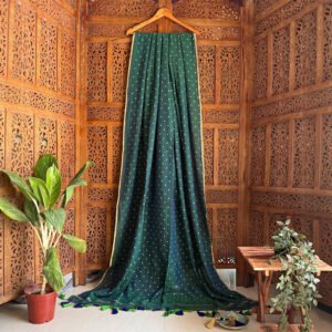Ethereal Mulmul Saree